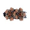 Horquilla para Mujer Parte Trasera de la Cabeza Grande Clip de Pico de Pato para Cabello Adorno para la Cabeza Flor Pedrería Horquilla Simple Joker Clip