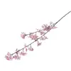 Flores Artificiales, Flores de Peral de Tallo Único, Arreglos Florales para Mesa de Comedor de Sala de Estar, Decoraciones de Flores Falsas Estilo Zen para la Entrada, Ramos de Flores Artificiales