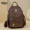 Mochila de Nailon para Exportación Transfronteriza para Mujer 2025 Nueva Versión Coreana Versátil Mochila Repelente al Agua Gran Capacidad Bolsa de Viaje Escolar