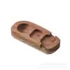 Bandeja para Taza de Té de la Tarde Base de Madera Maciza Portavasos de Café Portacucharas Bandeja de Huevos de Madera Taza de Huevo para el Hogar Transfronteriza