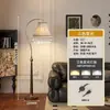 Novo Sofá de Sala de Estar Estilo Retrô Francês Luminária Lateral de Pesca Atmosférica Luminárias Decorativas Criativas Retrô de Alta Qualidade Americanas