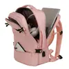 Mochila Feminina Multifuncional de Armazenamento Grande Capacidade para Viagem Outdoor Commuter Portátil para Notebook