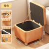 Banqueta para Cambiar Zapatos para Entrada de Casa, Banco con Almacenamiento, Banco Largo, Banco Zapatero con Almacenamiento, Se Puede Usar como Banco para Sentarse, Banco para Entrada, Banco para Ponerse Zapatos, De Madera