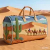 2026 Site Independente da Amazon Novo Bolsa de Viagem Acolchoada Portátil de Curta Distância Transfronteiriça Bolsa Esportiva Multifuncional para Fitness