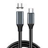 USB3.1 protocolo completo compatível com PD100W cabo magnético super rápido carregamento de vídeo transmissão de 24 pinos tipo de cabo de dados