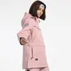 Ropa de Esquí Suprema Impermeable y Cálida Ropa Profesional para Snowboard Chaqueta Superior para Mujer Chaqueta de Nieve para Exteriores para Hombre
