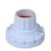 Atacado do Fabricante Base Plana de Rosca E27 de Tamanho Médio para Lâmpada, Material de Pó de Jade Elétrico de Alta Qualidade, Diâmetro 7cm Mm, Soquete de Lâmpada, Grande Quantidade, Preço Favorável