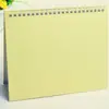 Venta al por mayor del fabricante En stock Base para calendario de escritorio Soporte 8 pulgadas Versión horizontal A5 Triangular Papel perlado 2027 Oficina Estilo simple