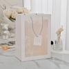 Bolsa de janela transparente Bolsa de embalagem de flores Bolsa de presente Bolsa de presente Tanabata Bolsa de presente Acompanhando a boneca Bolsa de presente