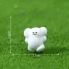 Micro Paisaje Figuras Creativas de Osos Lindos Decoración DIY Accesorios para Colgar Mini Coche Adornos de Escritorio