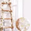 Vinha de Flor de Cerejeira Amazon 135 Flores 1,8m Flores Artificiais de Seda para Casamento Decoração de Hotel Casa Arranjo Floral Simulado Buquê