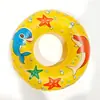 Anel de natação de camada única de linho de peixe do oceano anel de natação infantil bóia salva-vidas anel de axila PVC inflável atacado vendas diretas da fábrica