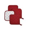 Almohadilla aislante térmica de algodón engrosada recubierta de tela plateada, almohadilla anti-olla caliente, almohadilla para placa, guantes para horno microondas, almohadilla para olla, venta al por mayor transfronteriza en stock