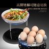 Estante para Cocinar al Vapor de Acero Inoxidable Estante Doméstico para Cocinar Huevos al Vapor Estante Multifuncional Impermeable para Cocinar al Vapor Rejilla para Olla con Patas Altas y Bajas Jaula para Cocinar al Vapor Rejilla
