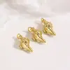 Serie Marina de Nicho Transfronteriza Collar Colgante de Concha Estrella de Mar Caracola Joyería de Cobre Versátil para Mujer Accesorios Colgante