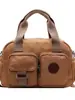 Nova Bolsa Transversal Feminina de Inverno 2026, Bolsa de Ombro de Lona com Múltiplos Bolsos, Bolsa de Ombro Feminina de Grande Capacidade