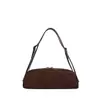 Bolsa Tote Estilo Coreano Bowling Feminina 2026 Nova Outono Inverno Cor Super Quente Bloco de Cores Alta Qualidade Ombro Único Para o Trabalho Bolsa de Axila