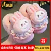 Nuevos estilos de otoño e invierno de pantuflas de algodón para niños, lindos diseños de dibujos animados para niños y niñas, pantuflas de interior para niños pequeños y bebés