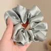Ligas para el cabello estilo coreano, ligeras, con estampado de leopardo, elásticos para el cabello retro extragrandes, bandas elásticas para el cabello muy elásticas, scrunchies de moda para mujer