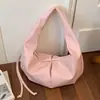 Bolsa Casual de Grande Capacidade para Mulheres 2026 Nova Leve Versátil para o Dia a Dia Ombro Único Sob o Braço Moda Super Quente Bolsa de Bolinho