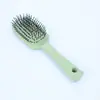 Verde Menta Especial para Mujer Compacto Portátil Vertical Peine de Cojín de Aire Peine de Bolsa de Aire para Cabello Largo Peine de Estilismo Peine para el Cabello