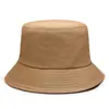 Chapéu de pescador estilo celebridade feminino versão coreana moderno masculino celebridade da internet chapéu bucket versátil para o verão proteção solar protetor solar pode imprimir padrão de LOGO