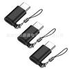 Adaptador tipo-c typec a micro usb con llavero aleación de aluminio MICRO a TYPE-C OTG