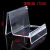 Soporte de Exhibición Transparente de Acrílico para Carteras, Soporte de Exhibición para Mascarillas y Teléfonos, Soporte Trapezoidal, Estante de Exhibición para Tienda de Gafas, Soporte para Carteras