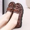 Zapatos de Tela de Pekín Antiguos Primavera y Otoño Nuevos Zapatos Individuales para Mujer Zapatos de Madre Zapatos de Frijol Trabajo Suela Suave Antideslizante Zapatos Casuales para Mediana Edad y Ancianos