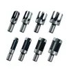 Extractor de Espigas de Acero al Carbono, Broca para Espigas, Tipo Garra Cilíndrica, Espiga Redonda de Madera, Juego de 8 Piezas, Extractor, Punzón, Herramienta para Carpintería