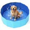 Tina de baño para perros portátil impermeable transfronteriza, piscina plegable para mascotas, tina de baño medicada para gatos y perros, piscina para remojar