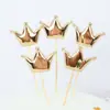 Placa Decorativa Brillante de Acrílico Pastel de Cumpleaños Adorno de Cuero Brillante Cara Estrella Amor Corona Bandera Inserto para Mesa de Postres
