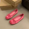 Zapatos planos sin cordones de punta redonda suave para mujer, bailarinas de estilo hada para primavera y otoño, nuevos mocasines planos suaves