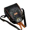 Mochila Nova de Inverno 2025 Design de Nicho Feminino Mochila Casual Couro Macio Personalizada Tendência Estilo Ocidental Simples Mochila Escolar
