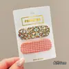 Pinza de Pelo de Lana con Flor Estilo Coreano para Mujer Pinza Lateral para Flequillo Adorno para el Cabello Otoño/Invierno Pinza de Alta Gama Pinza BB para Pelos Sueltos