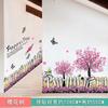 Sala de Estar Quarto Decoração de Parede Rodapé Adesivo de Parede Adesivo de Parede Canto Linha de Cintura Impermeável Autoadesivo Shihai