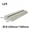 Componentes GRC Coluna Romana Relevo Cerâmica Expandida Linhas Linhas de Espuma EPS Linhas Decorativas de Parede Externa Contornos de Janela Suportes de Viga
