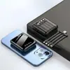 Mini Power Bank Popular Portátil Transfronterizo con 4 Cables Integrados, Certificado 3C, 20000 mAh, Personalizable como Regalo