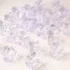 Cubos de Hielo Simulados Transparentes de Acrílico, Cuentas Sueltas No Porosas, Accesorios Colgantes Hechos a Mano para Bolsos DIY, Accesorios para Cadena de Teléfono Móvil