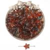 Venta caliente transfronteriza de 10 estrellas de mar de cristal hechas a mano, con cuentas de agujero recto, para pulseras y collares, accesorios.