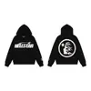 Conjunto de Sudadera con Capucha y Pantalones de Marca de Tendencia Hellstar Europeo y Americano Transfronterizo Estampado de Letras Holgado de Tendencia