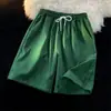 Siempre en stock, nuevos shorts deportivos de baloncesto de verano para hombre, pantalones finos de seda helada de secado rápido, shorts casuales hasta la rodilla