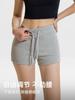 Shorts de Yoga Ajustados de Secado Rápido para Mujer Talla Grande Verano Pantalones Cortos Americanos Deportivos para Correr al Aire Libre de Alta Elasticidad Fitness de Tres Puntos