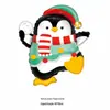 Baston do Papai Noel de Natal Transfronteiriço Alce Floco de Neve Boneco de Neve Desenho Animado Balão de Filme de Alumínio Bola de Decoração para Festa de Natal