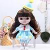 Atacado 22cm comércio exterior novo leite quente boneca de vinil fofa princesa menina brincar de casinha brinquedos