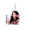 Llavero de Ciervo Blanco Acrílico Doble Cara Colgante para Mochila Productos de Zhou Shengru Mengning Anru Meng Changyue Jinming