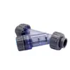 Accesorios de tubería de agua de pvc tee de suministro de agua codo de cuatro vías 2025 pecera 4 puntos accesorios de tubería de drenaje adaptador de interfaz