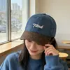 Gorra de Béisbol de Mezclilla de Alta Calidad para Mujer, Primavera y Verano, Estilo Pareja, Adelgazante de Rostro, Sombrero de Sol Versátil, Ala Ancha, Gorra de Pico de Pato para Exteriores para Hombre