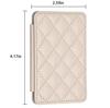 Adequado para iPhone Samsung Huawei Xiaomi capa de telefone universal relógio Chanel estilo diamante cartão titular cartão titular