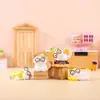 Suave y Lindo Gato Perezoso Serie Diaria Caja Sorpresa Figura de Gato de Dibujos Animados Decoración de Escritorio Atmósfera del Hogar Juguete Pequeño de Moda